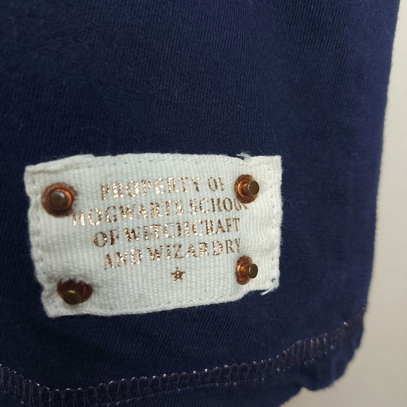 Harry Potter Official Blue Hogwarts Top - Picture 5 of 9